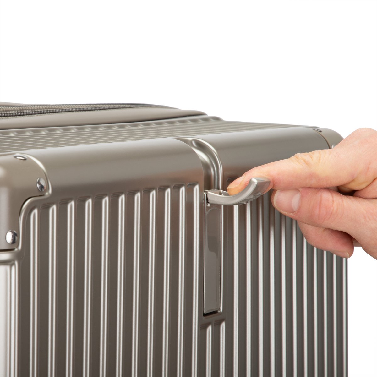 Kreta Reiskofferset 3-delig - 39, 65 & 93 liter - Handbagage en Ruimbagage - Lichtgewicht & Uitbreidbaar - USB-Oplaadpoort, Cuphouder & TSA Slot