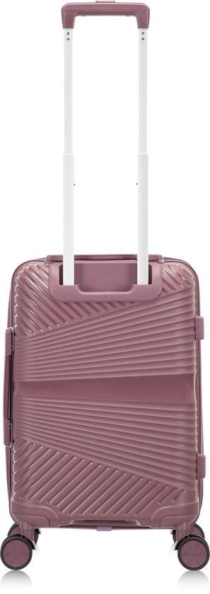 Mallorca Reiskoffer S - 39L - 55x35x20 cm - Handbagage - Met Ingebouwd TSA Slot - Voor Vliegtuig en Weekendtrips - Paars