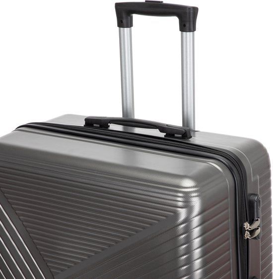 Ibiza Reiskoffer M - 65L - 66x43x24 cm - Lichtgewicht Harde Koffer - Met Ingebouwd TSA Slot - Voor Vliegtuig en Vakanties