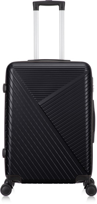 Ibiza Reiskoffer M - 65L - 66x43x24 cm - Lichtgewicht Harde Koffer - Met Ingebouwd TSA Slot - Voor Vliegtuig en Vakanties