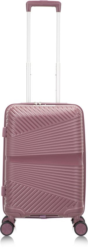 Mallorca Reiskoffer S - 39L - 55x35x20 cm - Handbagage - Met Ingebouwd TSA Slot - Voor Vliegtuig en Weekendtrips - Paars