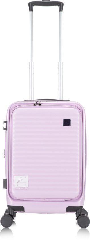 Praag Reiskoffer S - 39L - 55x35x20 cm - Handbagage Harde Koffer - Laptopvak & Uitbreidbare Opbergruimte - TSA Slot & 360° Wielen - Ideaal Voor Vliegtuig en Zakenreizen