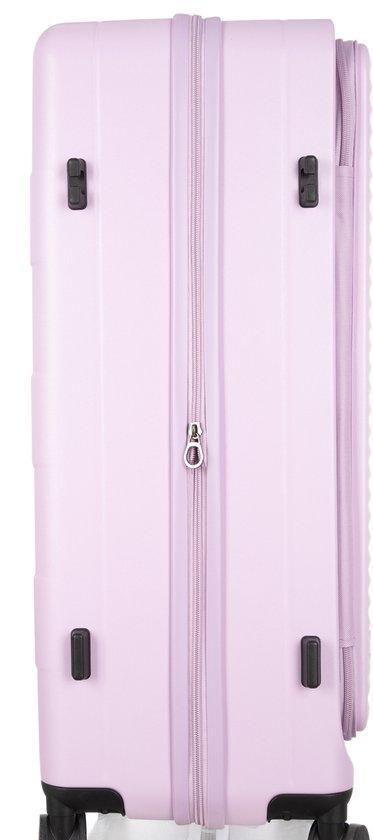 Praag Reiskoffer S - 39L - 55x35x20 cm - Handbagage Harde Koffer - Laptopvak & Uitbreidbare Opbergruimte - TSA Slot & 360° Wielen - Ideaal Voor Vliegtuig en Zakenreizen