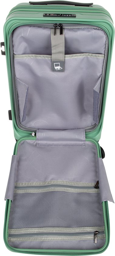 Praag Reiskofferset 2-delig - 65L & 93L - Ruimbagage - Lichtgewicht & Uitbreidbare Opbergruimte - Laptopvak & TSA Slot - Perfect Voor Vakanties en Zakenreizen