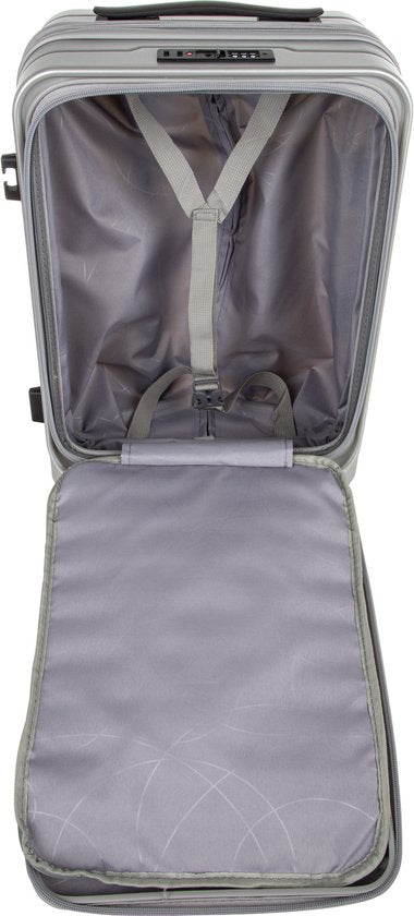 Praag Reiskoffer L - 93L - 75x48x29,5 cm - Ruimbagage - Laptopvak & Uitbreidbare Opbergruimte - TSA Slot & 360° Wielen - Ideaal Voor Lange Vakanties en Intercontinentale Reizen