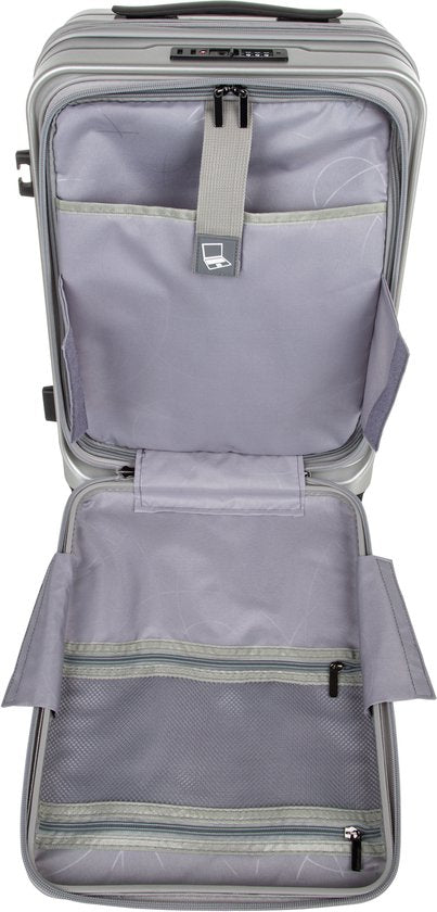 Praag Reiskoffer L - 93L - 75x48x29,5 cm - Ruimbagage - Laptopvak & Uitbreidbare Opbergruimte - TSA Slot & 360° Wielen - Ideaal Voor Lange Vakanties en Intercontinentale Reizen