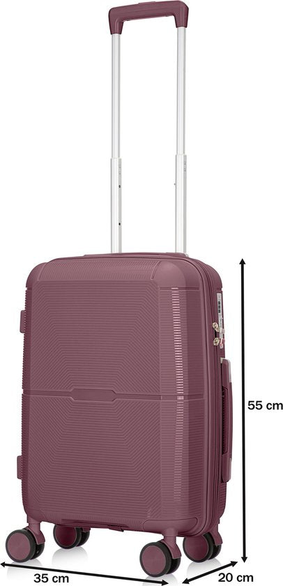 Malta Reiskoffer S - 39L - 55x35x20 cm - Handbagage - Met Ingebouwd TSA Slot - Voor Vliegtuig en Weekendtrips