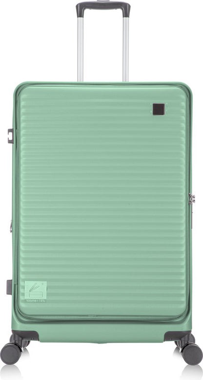 Praag Reiskoffer L - 93L - 75x48x29,5 cm - Ruimbagage - Laptopvak & Uitbreidbare Opbergruimte - TSA Slot & 360° Wielen - Ideaal Voor Lange Vakanties en Intercontinentale Reizen