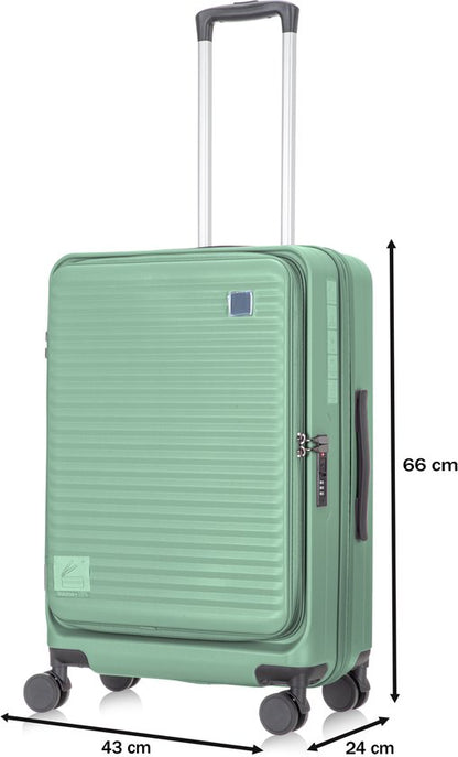 Praag Reiskofferset 2-delig - 65L & 93L - Ruimbagage - Lichtgewicht & Uitbreidbare Opbergruimte - Laptopvak & TSA Slot - Perfect Voor Vakanties en Zakenreizen