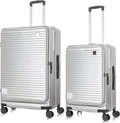 Praag Reiskofferset 2-delig - 65L & 93L - Ruimbagage - Lichtgewicht & Uitbreidbare Opbergruimte - Laptopvak & TSA Slot - Perfect Voor Vakanties en Zakenreizen