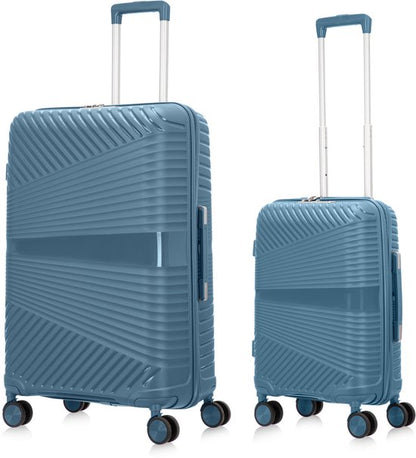 Mallorca Reiskofferset 2-delig - 39 en 93 liter - Handbagage en Ruimbagage - Met Ingebouwd TSA Slot - Voor Vakanties en Weekendtrips