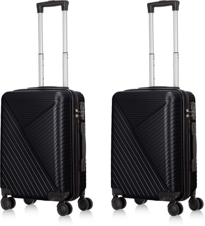 Ibiza Reiskofferset 2-delig - Handbagage - 2 x 39 liter - Met Ingebouwd TSA Slot - Voor Vliegtuig en Vakanties