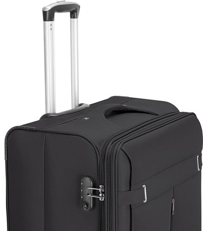 Lissabon Reiskofferset 4-delig - 39, 65, 93 en 96 liter - Handbagage en Ruimbagage - Lichtgewicht Zachte Koffers - Met TSA Slot - Extra Ritsvak
