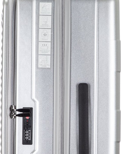 Praag Reiskoffer L - 93L - 75x48x29,5 cm - Ruimbagage - Laptopvak & Uitbreidbare Opbergruimte - TSA Slot & 360° Wielen - Ideaal Voor Lange Vakanties en Intercontinentale Reizen