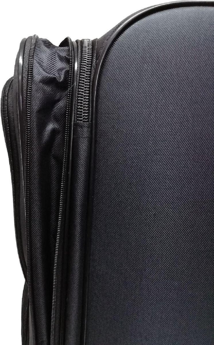 Travelerz 3 delige Stoffen Kofferset - Expandable