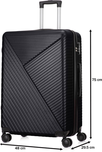 Ibiza Reiskoffer L - 93L - 75x48x29,5 cm - Lichtgewicht Harde Koffer - Met Ingebouwd TSA Slot - Voor Lange Vakanties
