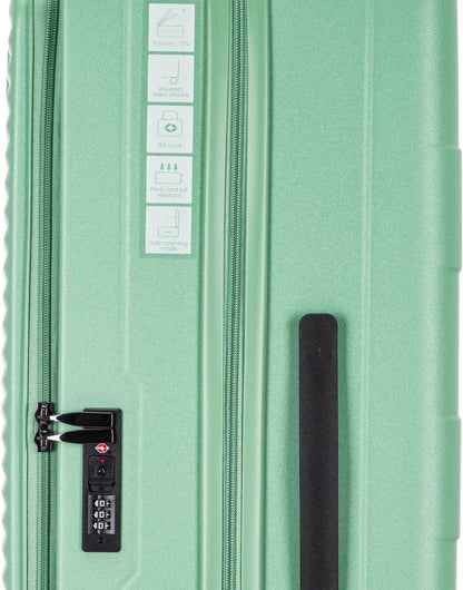 Praag Reiskofferset 2-delig - 65L & 93L - Ruimbagage - Lichtgewicht & Uitbreidbare Opbergruimte - Laptopvak & TSA Slot - Perfect Voor Vakanties en Zakenreizen